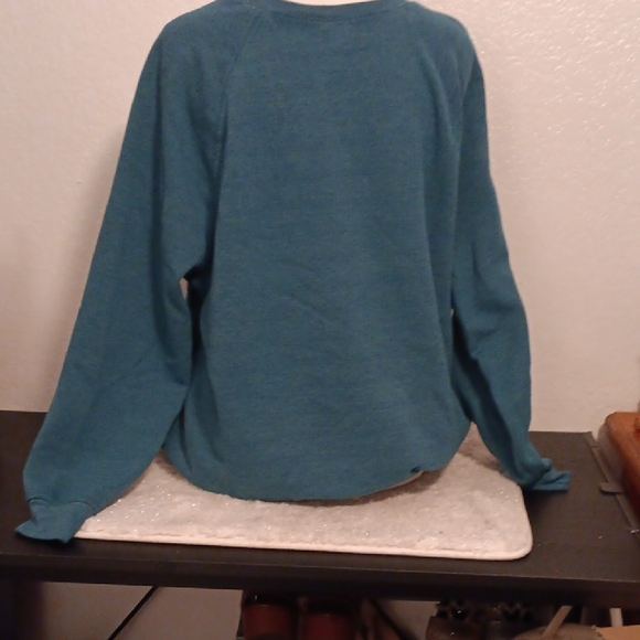 Terra & Sky Preloved Deep Teal Knit Top - Picture 2 of 5